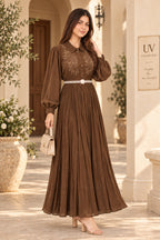 Long Skirt with Belt