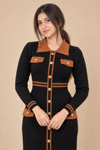 Siena Longline Contrast Cardigan
