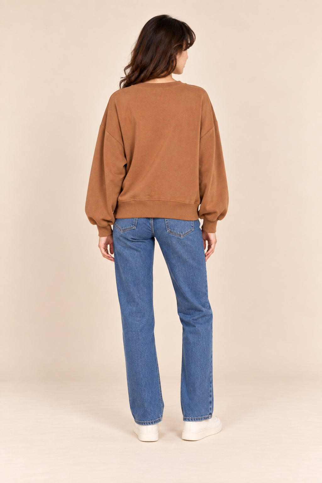 Mocha Café Graphic Sweatshirt